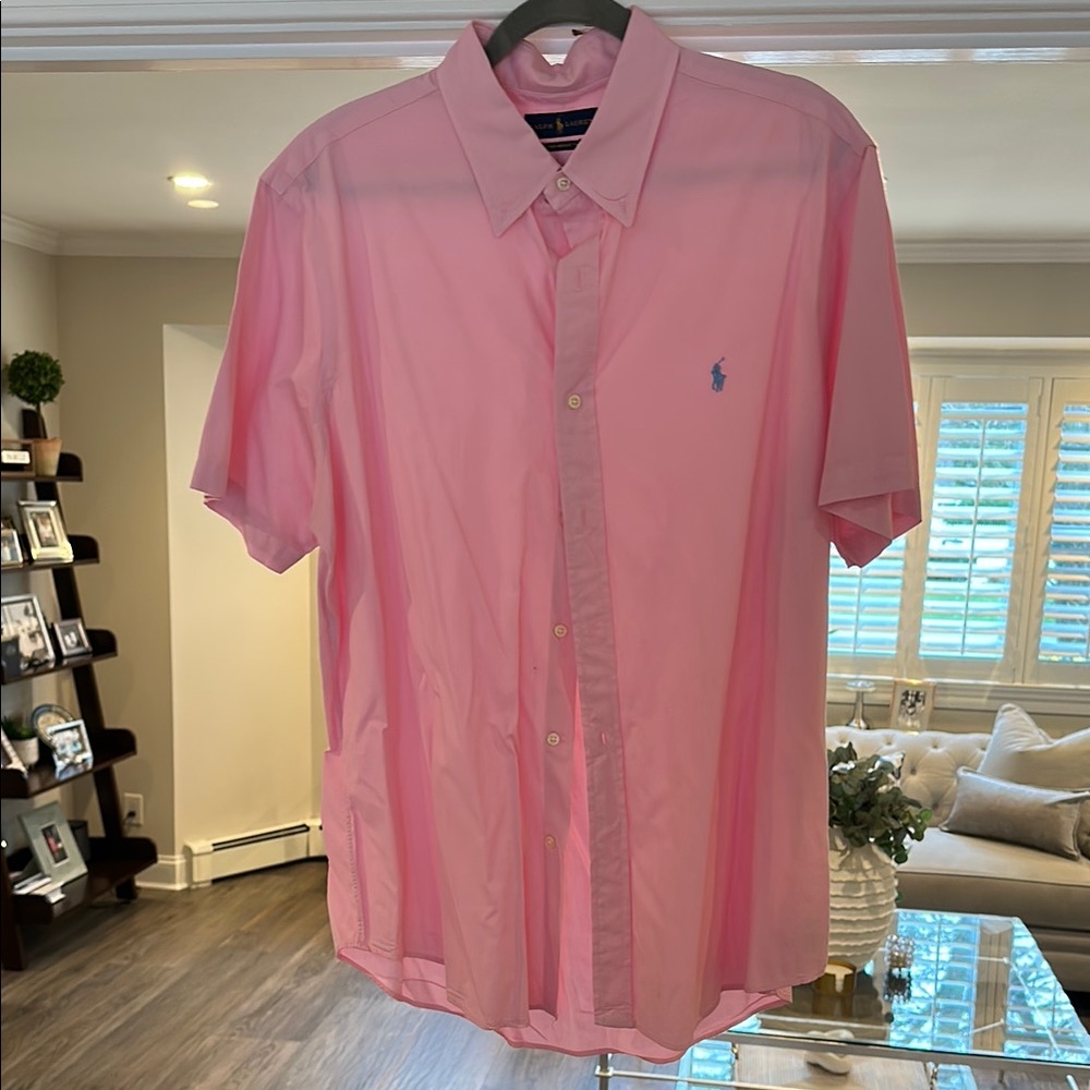 Polo by Ralph Lauren Men's Pink Shirt XL